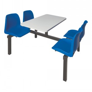 Standard Canteen Table 4 Seater Double Entry